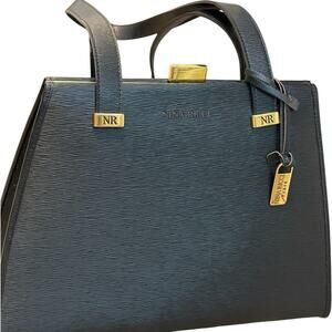 Nina Ricci VINTAGE Shoulder Bag in Navy Blue